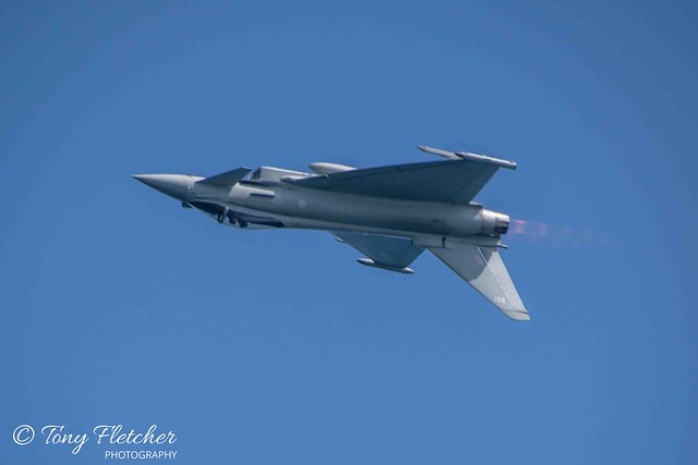 'RAF EUROFIGHTER TYPHOON' -  -'SCARBOROUGH ARMED FORCES DAY'