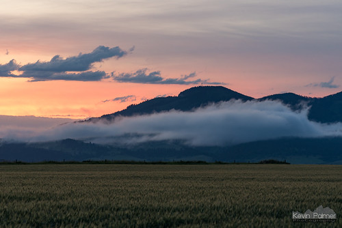 june summer montana nikond750 nikon180mmf28 telephoto sunset color colorful evening sky weather lewistown orange clouds wheat field calm peaceful southmoccasinmountains