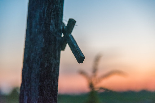 Hill of Crosses Sunset XXXII by Gerry Lynch/林奇格里, Kryžių kalnas, or the Hill of Crosses, (Lithuanian: Kryžių kalnas) is a site of pilgrimage about 12