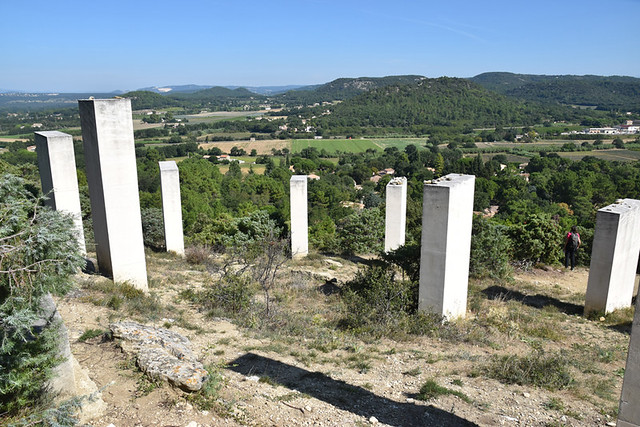Monument to the quarry workers of Tricastín, Drôme Provençale