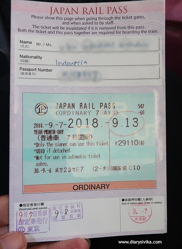 japan rail pass