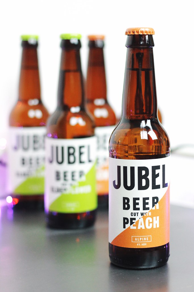 jubel peach beer