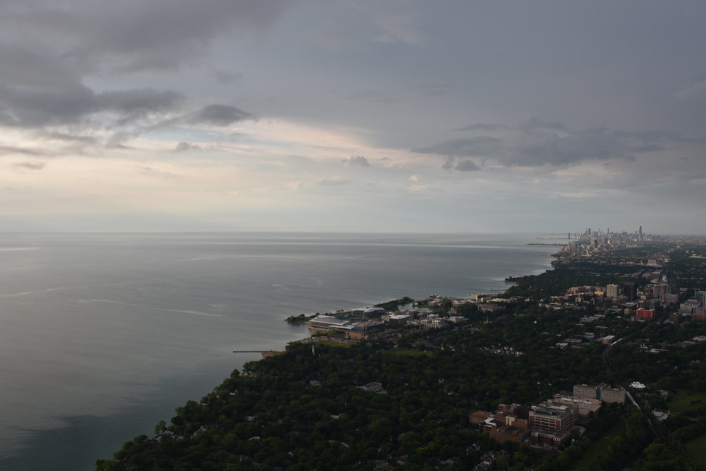 Over Evanston, Early Morning