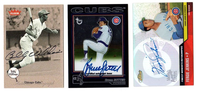 Sold at Auction: Signed Baseball Cards: Hank Aaron/Jose Cruz Jr. Donruss  Elite Back to the Furture, Rollie Fingers 1969 Rookie Stars + Fo