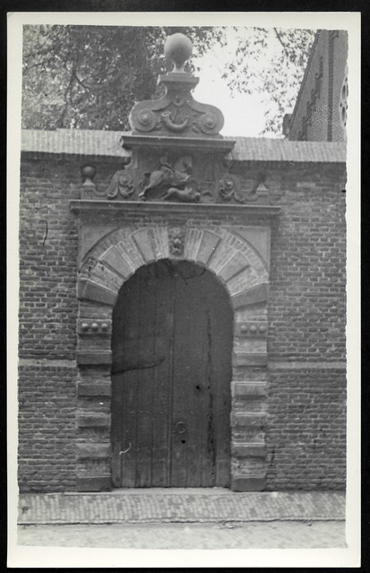 Archiv T389 Eingangstüre, Postkarte, Niederlande, Hoorn, 1920er