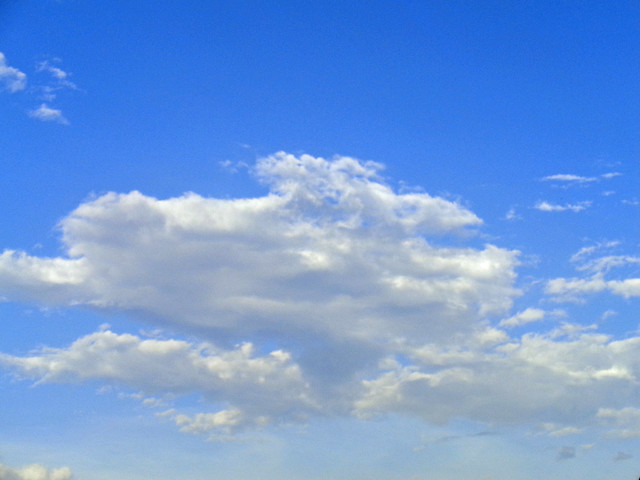 Clouds And Blue Sky.