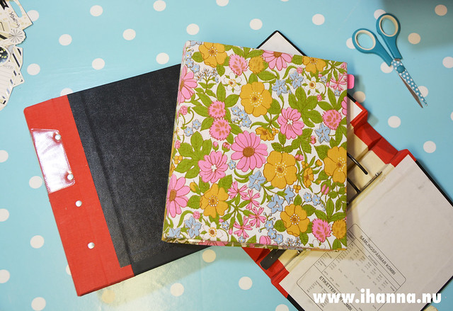 Fabric covered ring binder video tutorial