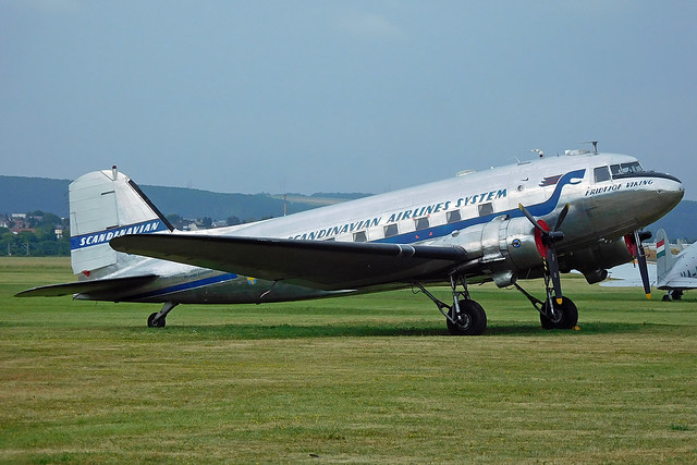 SAS Douglas DC-3C SE-CFP 