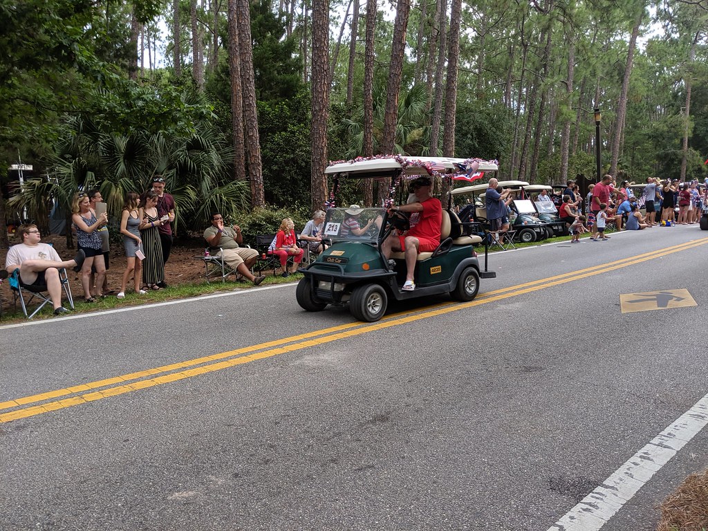 July 4th Fort Wilderness Golf Cart Parade
