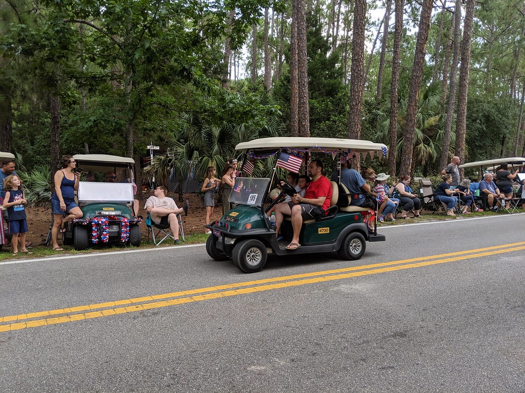July 4th Fort Wilderness Golf Cart Parade