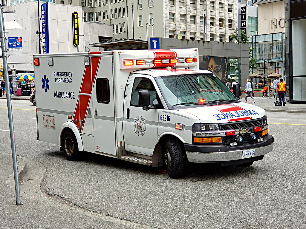 Ambulance arrive