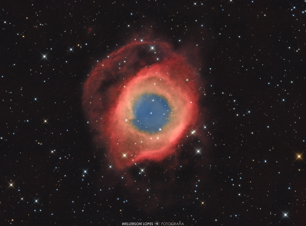 NGC 7293 - Nebulosa Hélix - Um olho no espaço | Nome: Nebulo… | Flickr