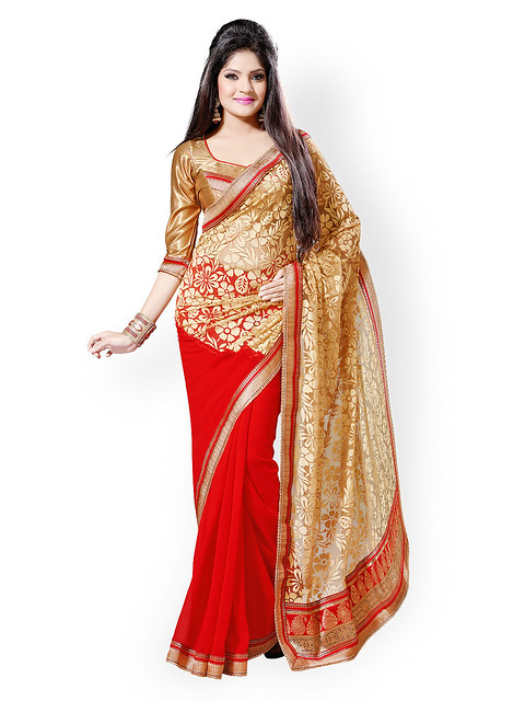 Buy Kalakshetra Printed Daily Wear Georgette Green Sarees Online @ Best  Price In India | Flipkart.com