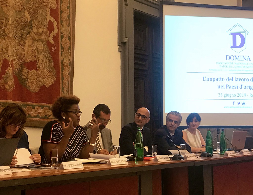2019-6-25 Italy: "The Impact of Domestic Work in the Countries of Origin"