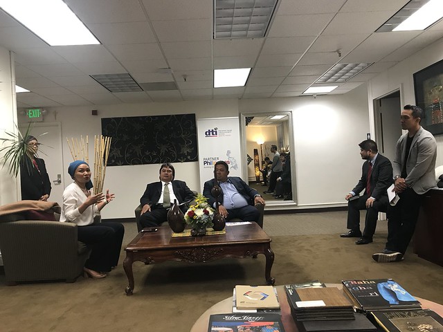 Meeting at the Philippine Consulate