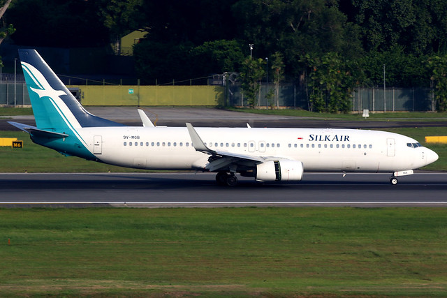 Silk Air | Boeing 737-800 | 9V-MGB | Singapore Changi