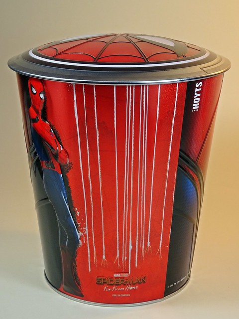 Movie Souvenir – Spider-Man – Far From Home – Cinema Exclusive Metal Embossed Popcorn Tin – 2