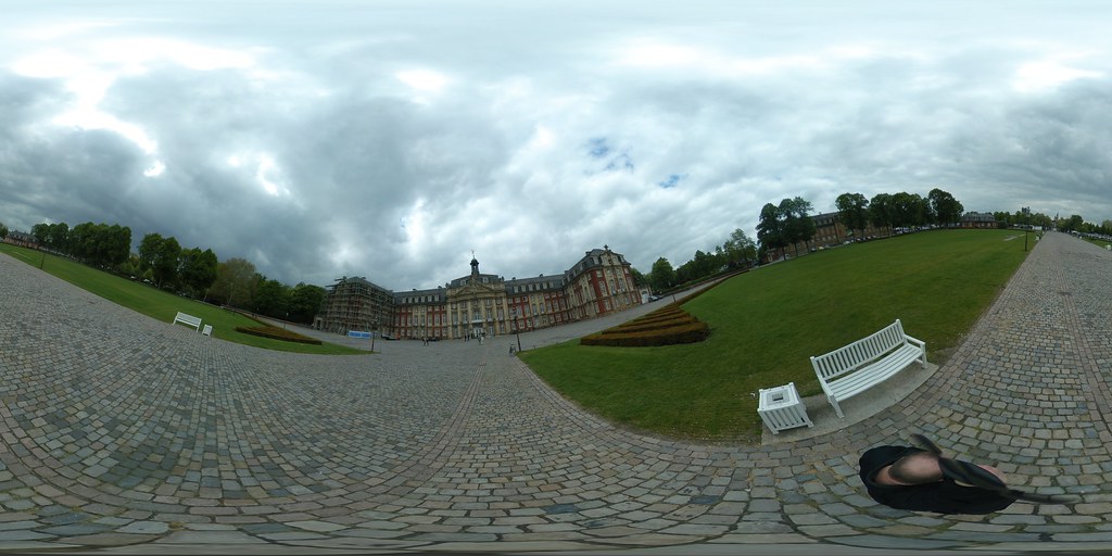 Münster - Schlossplatz (Castle) 360°