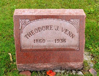 Theodore Venn tombstone