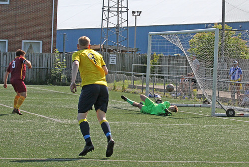 Durham Utd A 15 | Another great save by the Durham keeper | Whitley Bay
