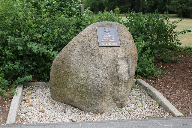 Bitterfeld-Wolfen: Gedenkstein an den Aufstand am 17. Juni 1953 in Bitterfeld