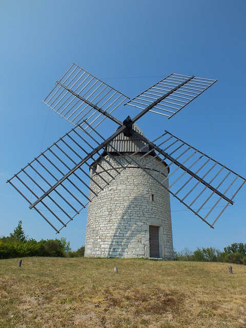 Sainte-Alauzie - Moulin à vent de Boisse