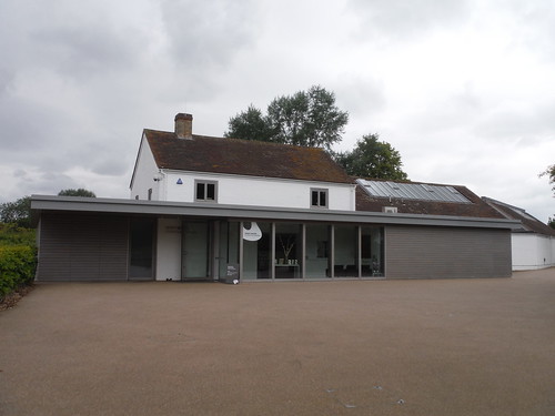 Henry Moore House & Gardens Visitor Centre, Perry Green SWC Walk 210 - Sawbridgeworth to Bishop's Stortfort (via Henry Moore Foundation)