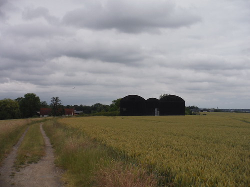 Big Fields means Big Barns, Moor Hall, Thorley SWC Walk 210 - Sawbridgeworth to Bishop's Stortfort (via Henry Moore Foundation)