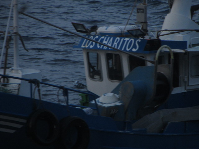 Los  Charitos, Fishing boat,  close  up, Cudillero  Harbour,  Asturias  Asturias