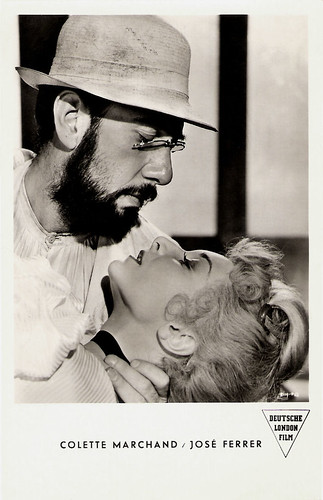 José Ferrer and Colette Marchand in Moulin Rouge (1952)