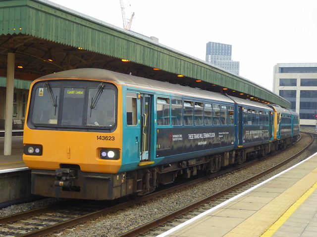 142623 at Cardiff Central