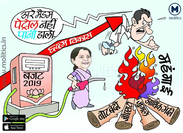 Union Budget 2019_indian political cartoons