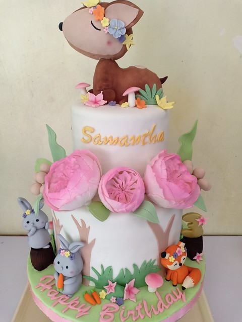 Woodlands Themed Cake by Mearl Anne of Sweetouch Baking Cakes and Cupcakes