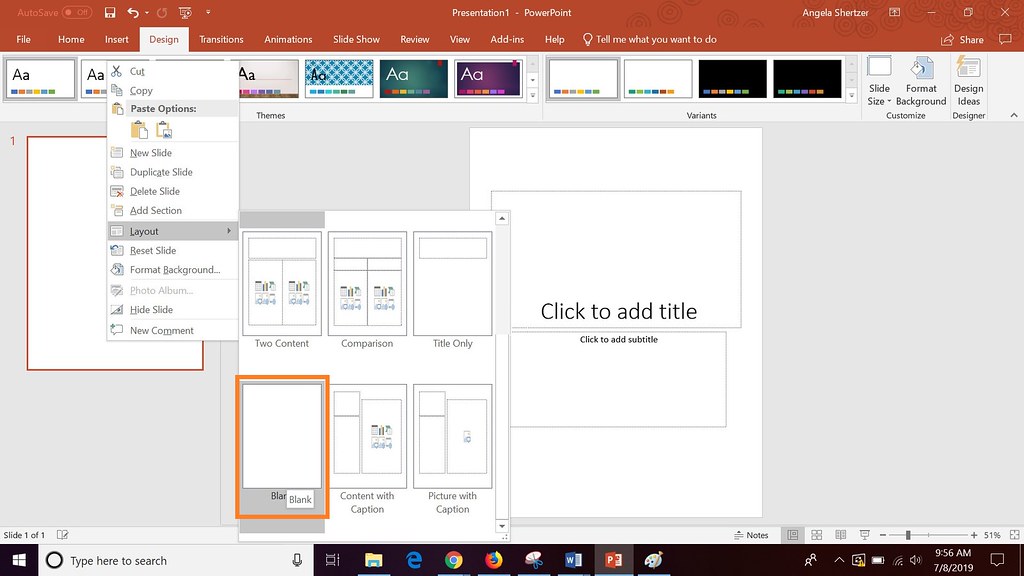 PowerPoint-Slide-layout