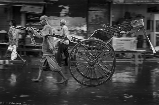 A dying mode of transportation, Kolkata, India
