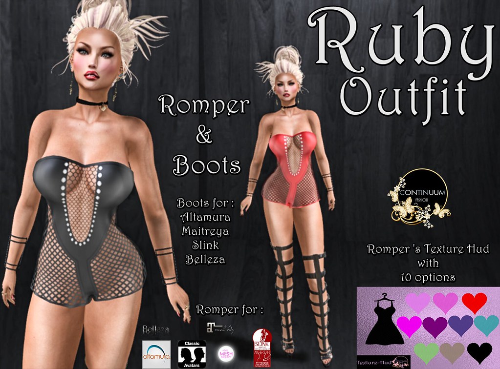 Continuum Ruby outfit @ DESIGNER CIRCLE