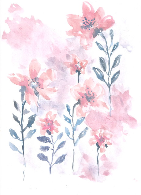 Watercolor Floral #1