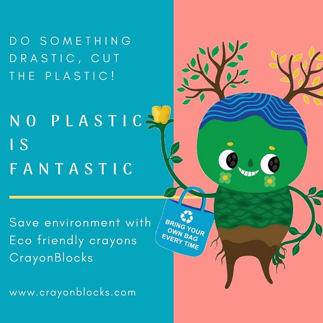 Save mother earth with eco friendly crayons