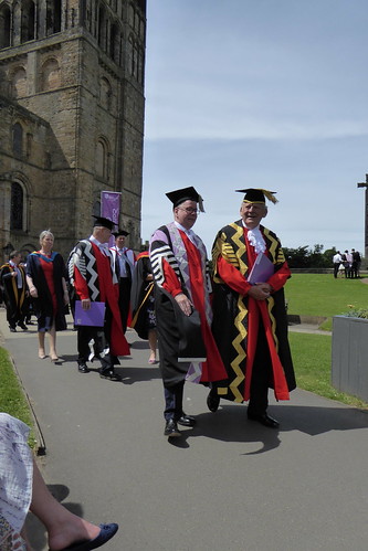 Graduation 'festivities' at Durham Cathedral