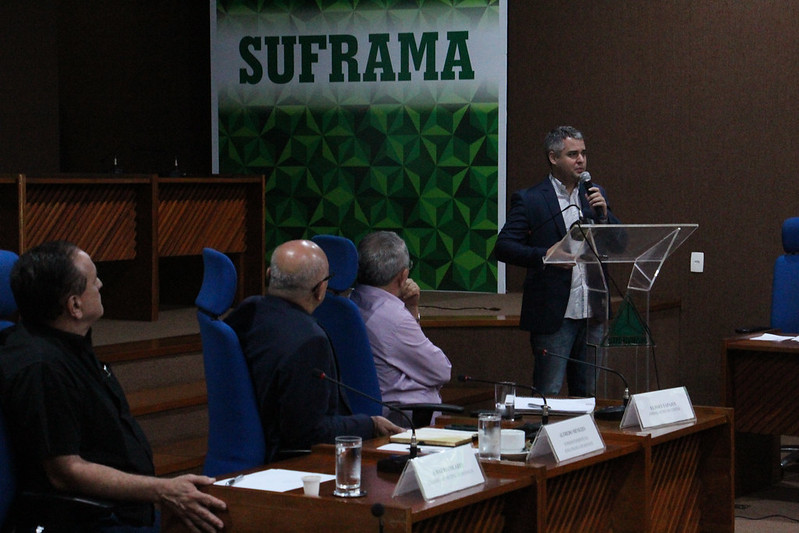Apresentação no Seminário “O Turismo como vetor de desenvolvimento na Amazônia”, da Suframa
