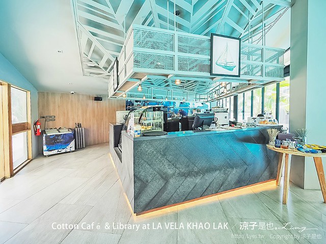 cotton café library la vela khao lak