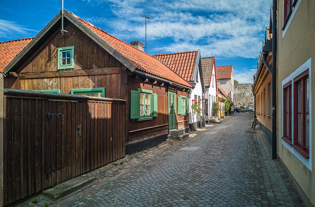 Street scene, Visby, Gotland