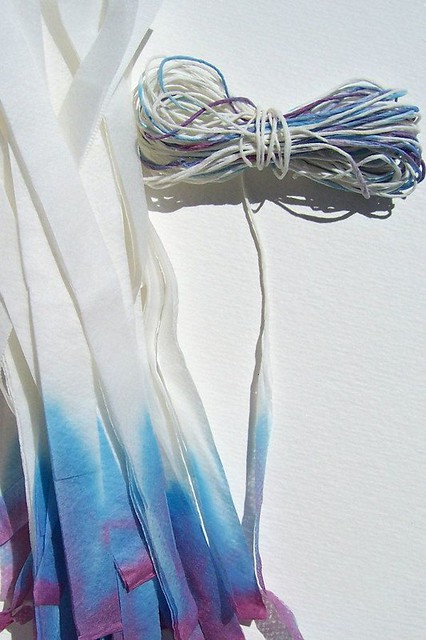 Dip-dyed Paper Twine