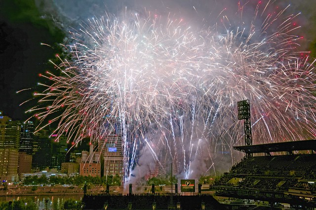 PNC Park Fireworks - Pittsburgh, PA