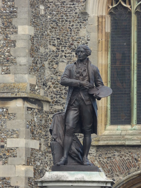 Statue of Thomas Gainsborough - Market Hill, Sudbury