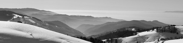Schwarzwald mountains panorama