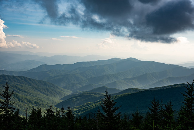 The Smokies Early Evening View