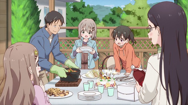 Anime Food on X: 🤣 Yama no Susume - Third Season ep02   / X