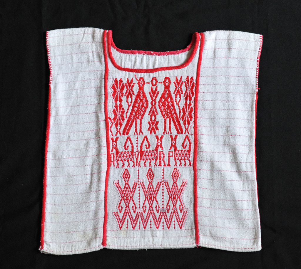 Mixe Ayuuk Huipil Oaxaca Mexico Textiles | Woven cotten huip… | Flickr