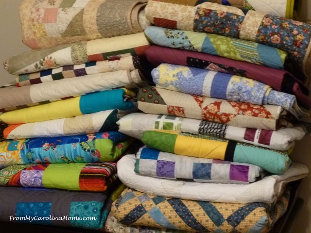 Quilts from Raleigh for Carolina Hurricane Quilt Project at FromMyCarolinaHome.com